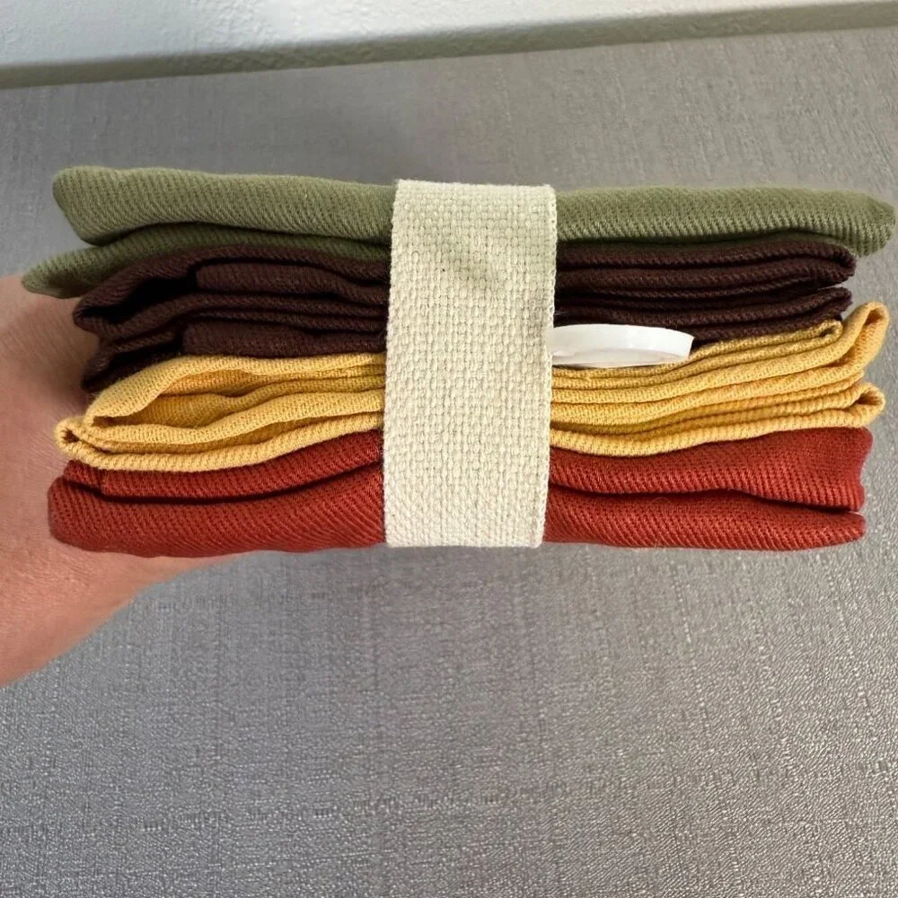 Set Of 8 Harvest Napkins 16